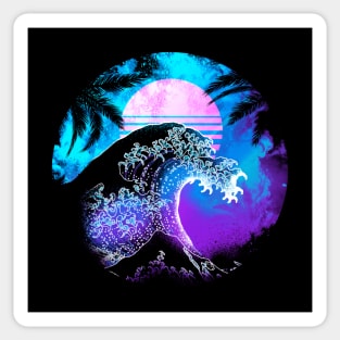 The Great RetroWave Sticker